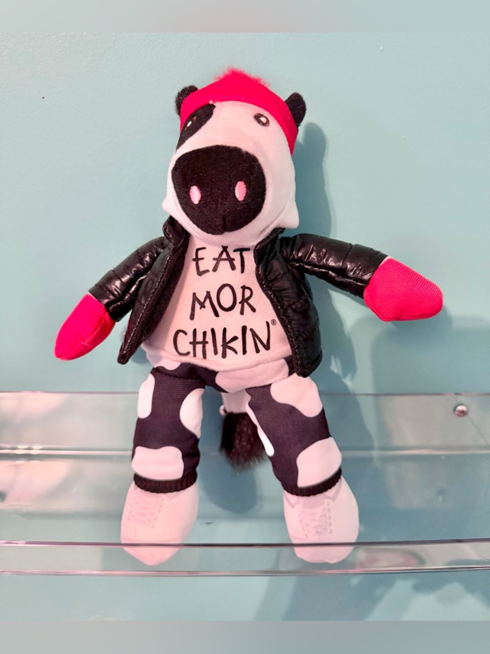 Chick-Fil-A Plush Cow In Streetwear Outfit-Limited Edition
